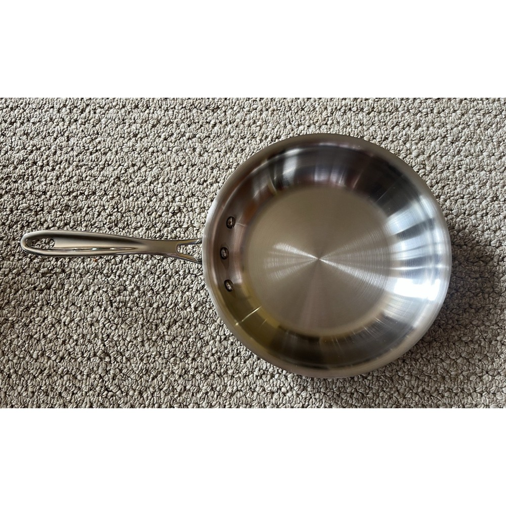 CALPHALON 8" INCH SKILLET TRI-PLY STAINLESS STEEL OMELETTE PAN NIB‎